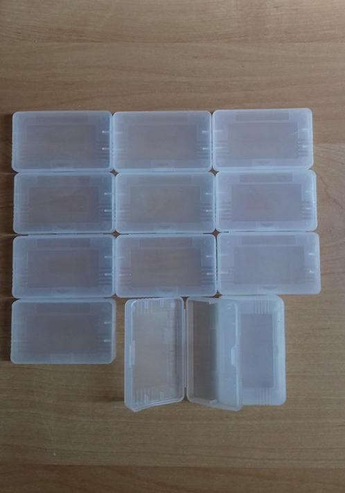 GBA SP Gameboy Advance Game Cartridge Case Doosje 12 stuks, Games en Spelcomputers, Spelcomputers | Nintendo Portables | Accessoires