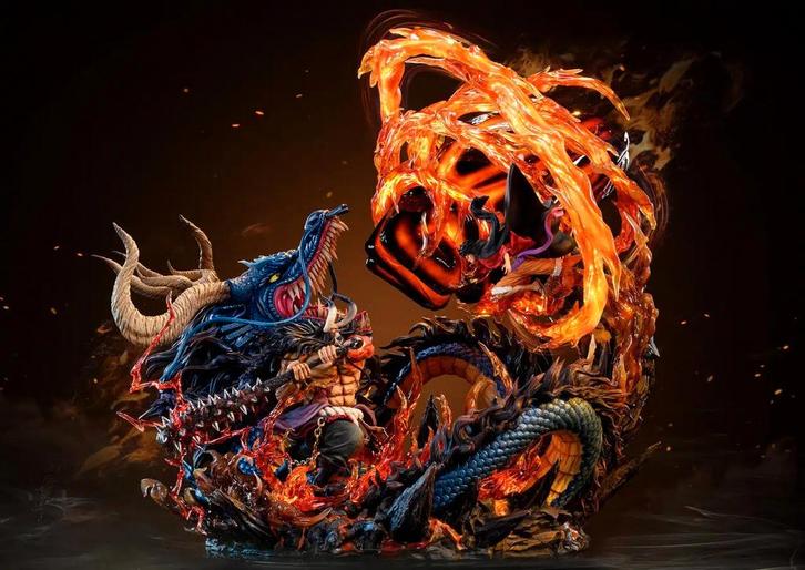 One piece statue, Collections, Statues & Figurines, Comme neuf, Fantasy, Enlèvement ou Envoi