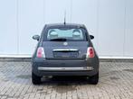 ✅ Fiat 500 1.2i GARANTIE 12 Maanden | Airco, Auto's, Fiat, 1242 cc, 4 cilinders, Bedrijf, Grijs