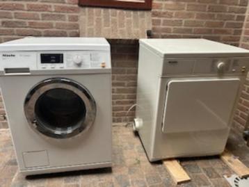 Miele wasmachine en droogkast, 85 à 90 cm, 4 à 6 kg, Enlèvement, Utilisé