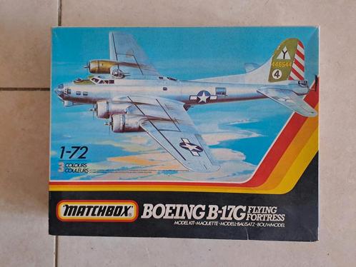 Vintage 1983 Matchbox Boeing B-17G Flying Fortress 1-72, Hobby en Vrije tijd, Modelbouw | Vliegtuigen en Helikopters, Nieuw, Ophalen