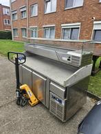 Marmere werkbank met xxl saladette, Ophalen of Verzenden, Zo goed als nieuw, 170 cm of meer