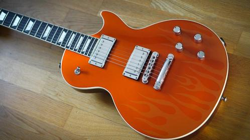 Gibson Les Paul GT Candy Orange Flame - 2006, Musique & Instruments, Instruments à corde | Guitares | Électriques, Neuf, Solid body