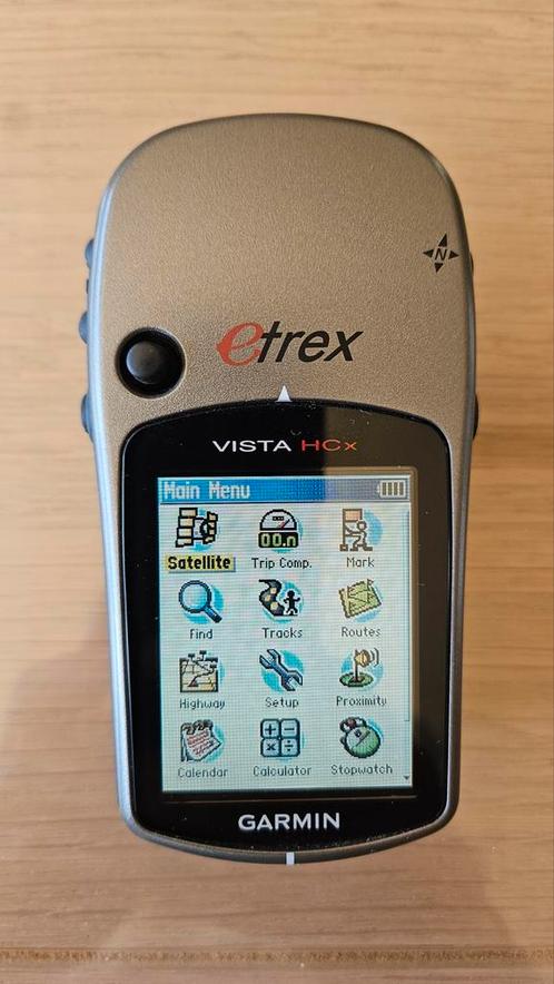 Garmin etrex Vista HCx, Sport en Fitness, Bergsport en Wandelen, Gebruikt, Navigatie of Gps, Ophalen of Verzenden