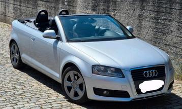 Audi a3 1.8 benzine 2008.150mkmcuir clima gps 5900€, Autos, Audi, Cuir, Achat, Cabriolet, Boîte manuelle