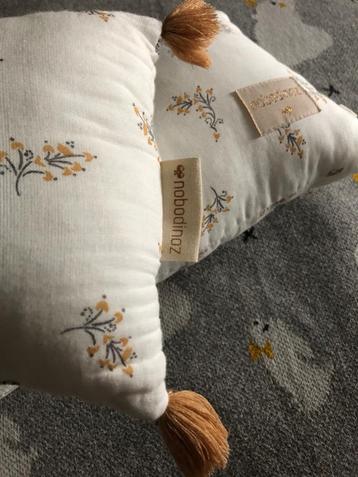 Noukies deken Nobodinoz kussens organic cotton Nieuw