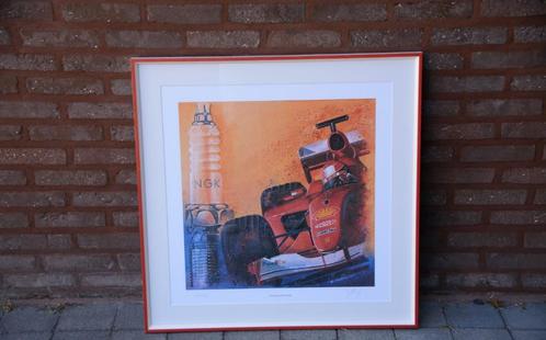 Ferrari schumacher reclamebord 1/400 zeldzaam!!, Verzamelen, Automerken, Motoren en Formule 1, Nieuw, Formule 1, Ophalen of Verzenden