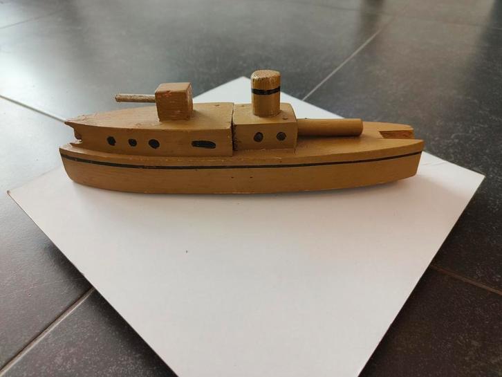 Kriegsmarine speelgoedboot jaren 30, Verzamelen, Militaria | Tweede Wereldoorlog, Ophalen of Verzenden