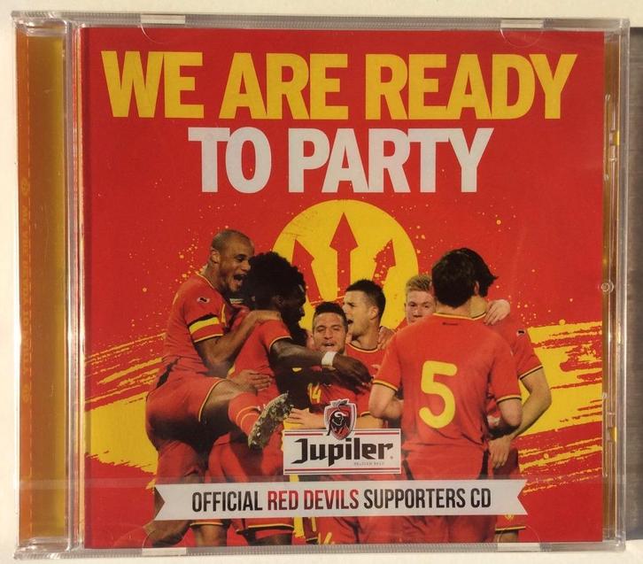 We are ready to party - Belgian red devils, Cd's en Dvd's, Cd's | Dance en House, Nieuw in verpakking, Dance Populair, Ophalen of Verzenden