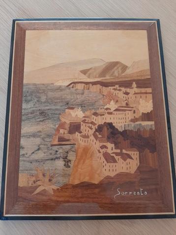 Marqueterie frame gezien vanuit Sorrento beschikbaar voor biedingen