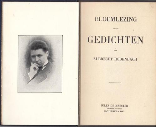 boek: bloemlezing uit de gedichten van Albrecht Rodenbach, Boeken, Gedichten en Poëzie, Gelezen, Eén auteur, Verzenden