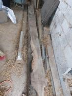 Rustieke hardhouten balk, Doe-het-zelf en Bouw, Hout en Planken, Ophalen, Gebruikt, Balk