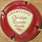 Capsule Champagne Christian ETIENNE bordeaux & crème nr 02, Collections, Vins, France, Champagne, Enlèvement ou Envoi, Neuf