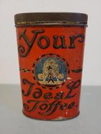 oude metalen doos UW IDEALE TOFFEE vintage, Verzamelen, Merken en Reclamevoorwerpen, Ophalen of Verzenden, Gebruikt, Overige typen