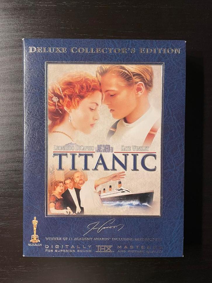 Titanic Deluxe Collector’s Edition DVD - zo goed als nieuw, Cd's en Dvd's, Dvd's | Avontuur, Zo goed als nieuw, Boxset, Vanaf 12 jaar