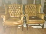 2 Chesterfield zetels, Antiek en Kunst, Ophalen