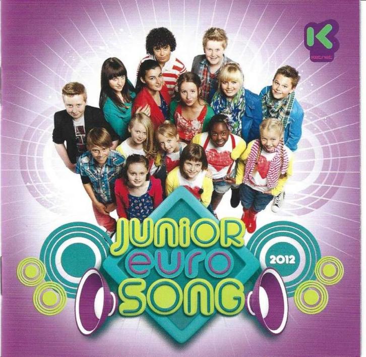 CD + DVD Junior Eurosong 2012, Cd's en Dvd's, Cd's | Kinderen en Jeugd, Zo goed als nieuw, Muziek, Vanaf 10 jaar, Ophalen of Verzenden