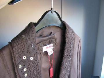 Monsoon blazer en maxi rok nieuwe zijde-linnen 230€ s -36