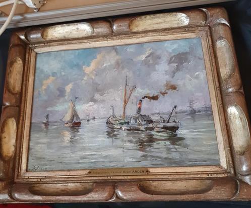 Peinture Marine d'Henri Arden, Antiquités & Art, Art | Peinture | Classique, Enlèvement