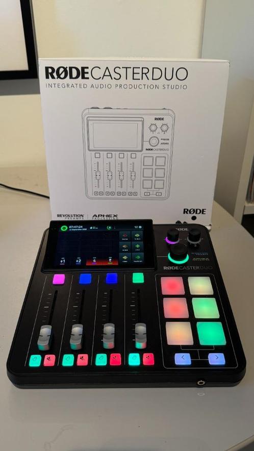 Rødecaster Duo Podcast studio, Audio, Tv en Foto, Professionele apparaten, Zo goed als nieuw, Audio, Ophalen