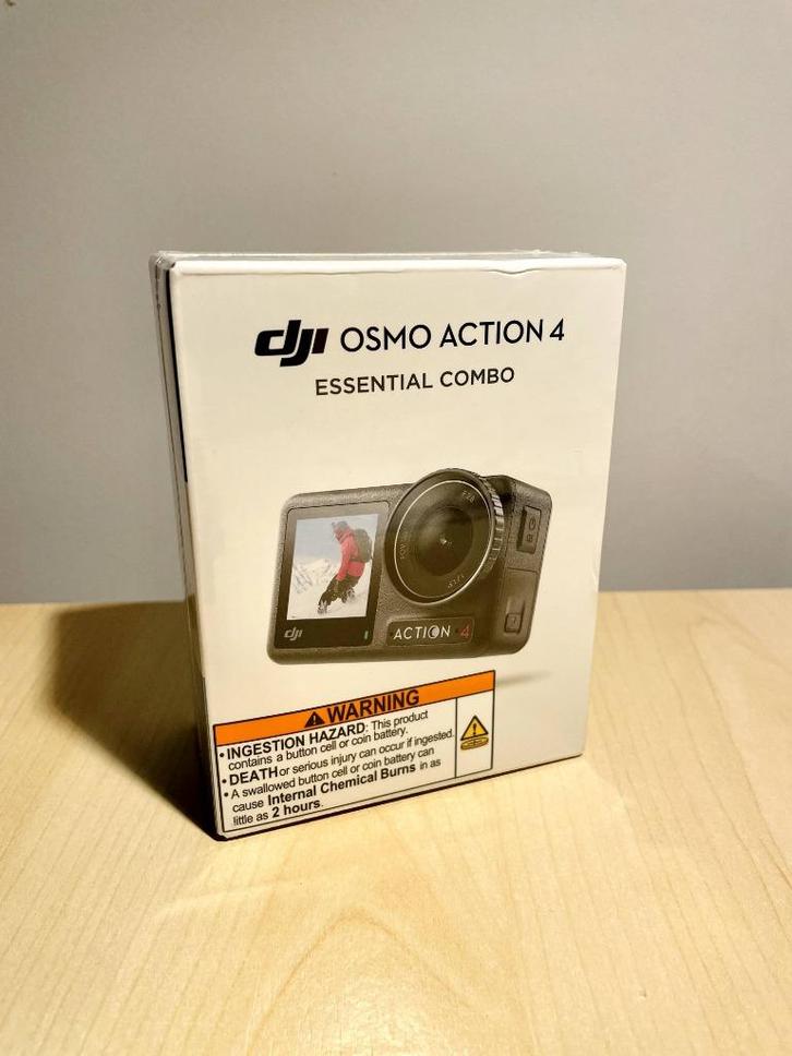 DJI ACTION 4 - Essential combo, Audio, Tv en Foto, Actiecamera's, Nieuw, Overige merken, Ophalen of Verzenden