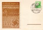 DEUTSCHES REICH:1937: Postkarte: @§ Sammeln am Feierabend §@, Ophalen of Verzenden, Duitse Keizerrijk, Postfris