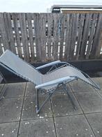 2 tuinzetels/ligzetels, Jardin & Terrasse, Chaises de jardin, Enlèvement, Utilisé, Synthétique, Ajustable