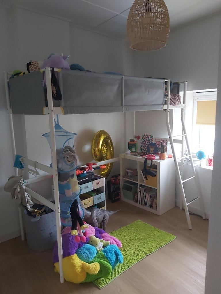 Lit Ikea avec matelas., Maison & Meubles, Enlèvement, Comme neuf