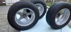 4 winterbanden met alu velgen vredestein 215/70 R16, Ophalen, Winterbanden, Velg(en)