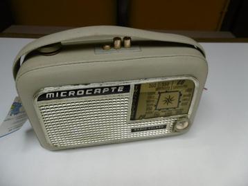 RADIO VINTAGE COLLECT. CELARD LUXE 1960  FONCT.GO-MOY -CUIR, Envoi