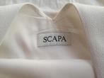 Wit kleedje Scapa maat 44, Taille 42/44 (L), Enlèvement ou Envoi, Blanc, Longueur genou