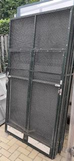 20 voliere panelen ( 2 kooien ), Dieren en Toebehoren, Ophalen, Gebruikt, Aluminium, Volière