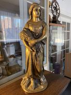 Bronzen godin Ceres van oogst of vruchtbaarheid 44cm, Ophalen of Verzenden, Brons