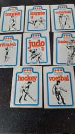 Lot 8 stickers sportmerk Rucanor voetbal judo tennis hockey, Verzamelen, Stickers, Sport, Ophalen of Verzenden, Zo goed als nieuw