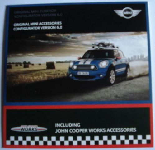 Mini Accessories incl. JCW 2010 DVD Brochure Catalogue Prosp, Livres, Autos | Brochures & Magazines, Comme neuf, BMW, Envoi