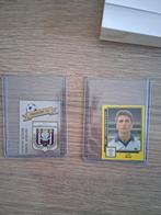 Panini Football 91 Luc Nilis , Logo Anderlecht, Ophalen of Verzenden