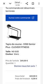 Loopband S100 senior plus en hometrainer gratis erbij, Ophalen, Loopband