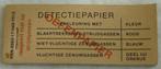 Detectie Papier Oefen Boekje, NBC, KL, jaren'60/'70.(Nr.7), Collections, Enlèvement ou Envoi, Armée de terre, Autres types