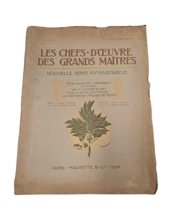 Les chefs-d'oeuvre des grands maitres, Antiek en Kunst, Kunst | Etsen en Gravures, Ophalen of Verzenden