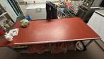 Oranje werktafel slagerij/ Bakkerij 240cm b , 100cm d 88cm h, Ophalen, Gebruikt, Bakkerij en Slagerij