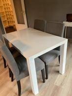 Table et chaises, Maison & Meubles, Enlèvement, Utilisé, 4 à 6 chaises