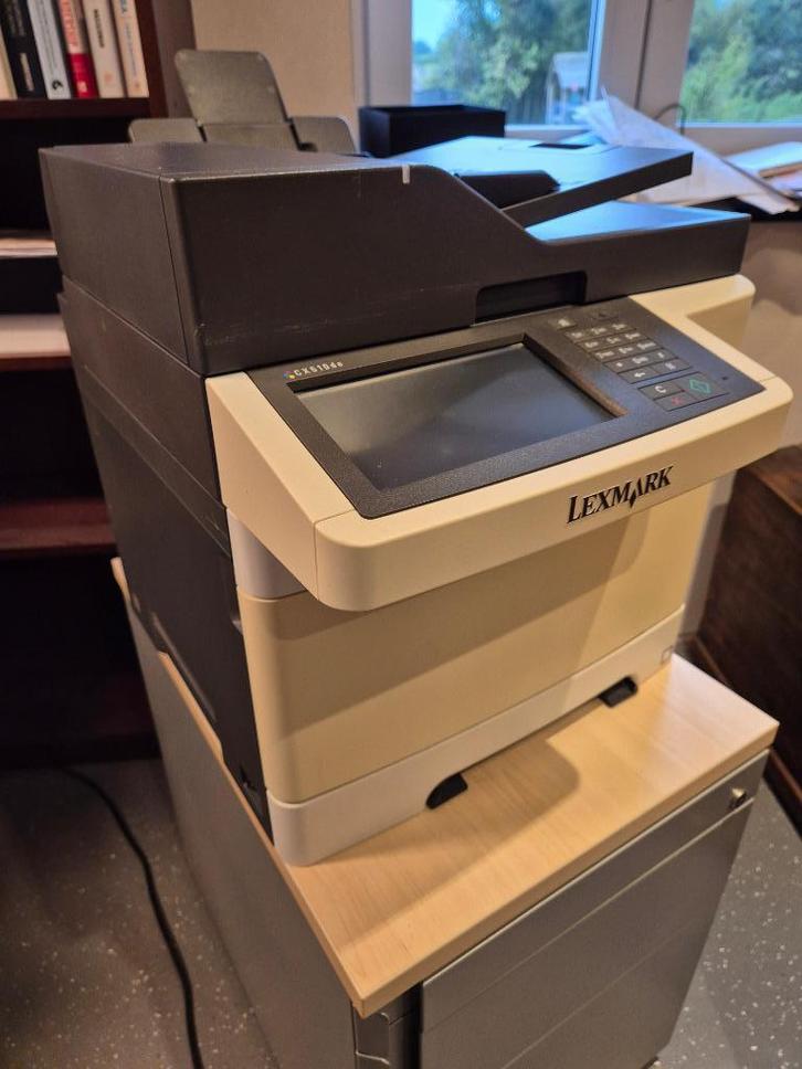 All-in-one laserkleurenprinter Lexmark CX510de, Computers en Software, Printers, Gebruikt, All-in-one, Laserprinter, Faxen, Kleur printen
