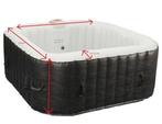 Jacuzzi met verwarming, Ophalen, Zo goed als nieuw, Grondzeil, Opblaasbaar