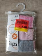3 slips maat 116/128 *nieuw*, Neuf, Enlèvement ou Envoi, Fille, Everyday
