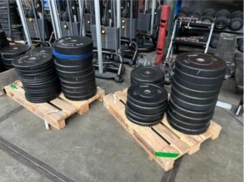 Diverse Schijven | Platen | Olympische Schijven | Bumper Pla, Sport en Fitness, Fitnessmaterialen, Gebruikt, Halterschijven, Armen