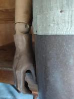 Ancien mannequin avec bras en bois, Ophalen