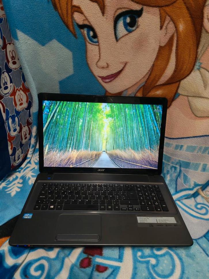 LAPTOP ACER ASPIRE E1-771 17.3INCH CAM HDMI, Computers en Software, Windows Laptops, Gebruikt, SSD, 2 tot 3 Ghz, 8 GB, Azerty