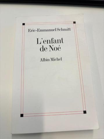 L'enfant de Noé (Eric-Emmanuel Schmitt) beschikbaar voor biedingen