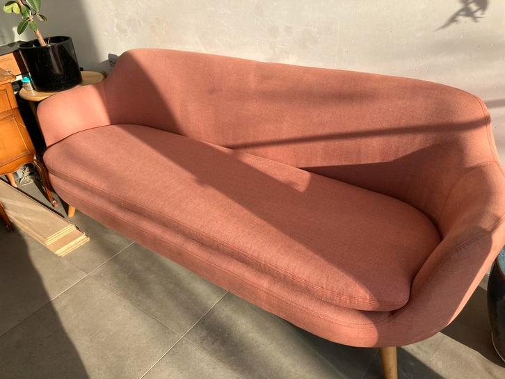 3 zits design zetel stijl jaren 60/70, Maison & Meubles, Canapés | Sofas & Chaises Longues, Utilisé, Trois personnes, 200 à 250 cm