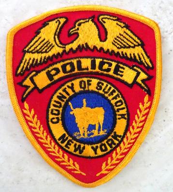 Patch Police County Of Suffolk New York. Verzameld in 1980 beschikbaar voor biedingen